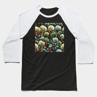 Mystical Nature Forest Baseball T-Shirt